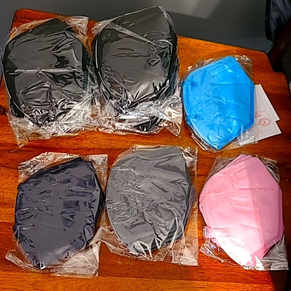60 KN95 disposable Mask multi-colored